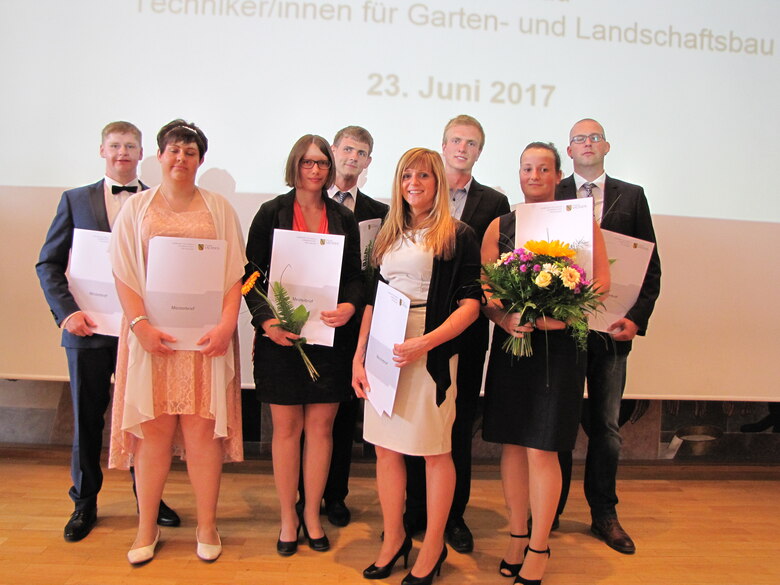 Gruppenbild der Abschlussklasse