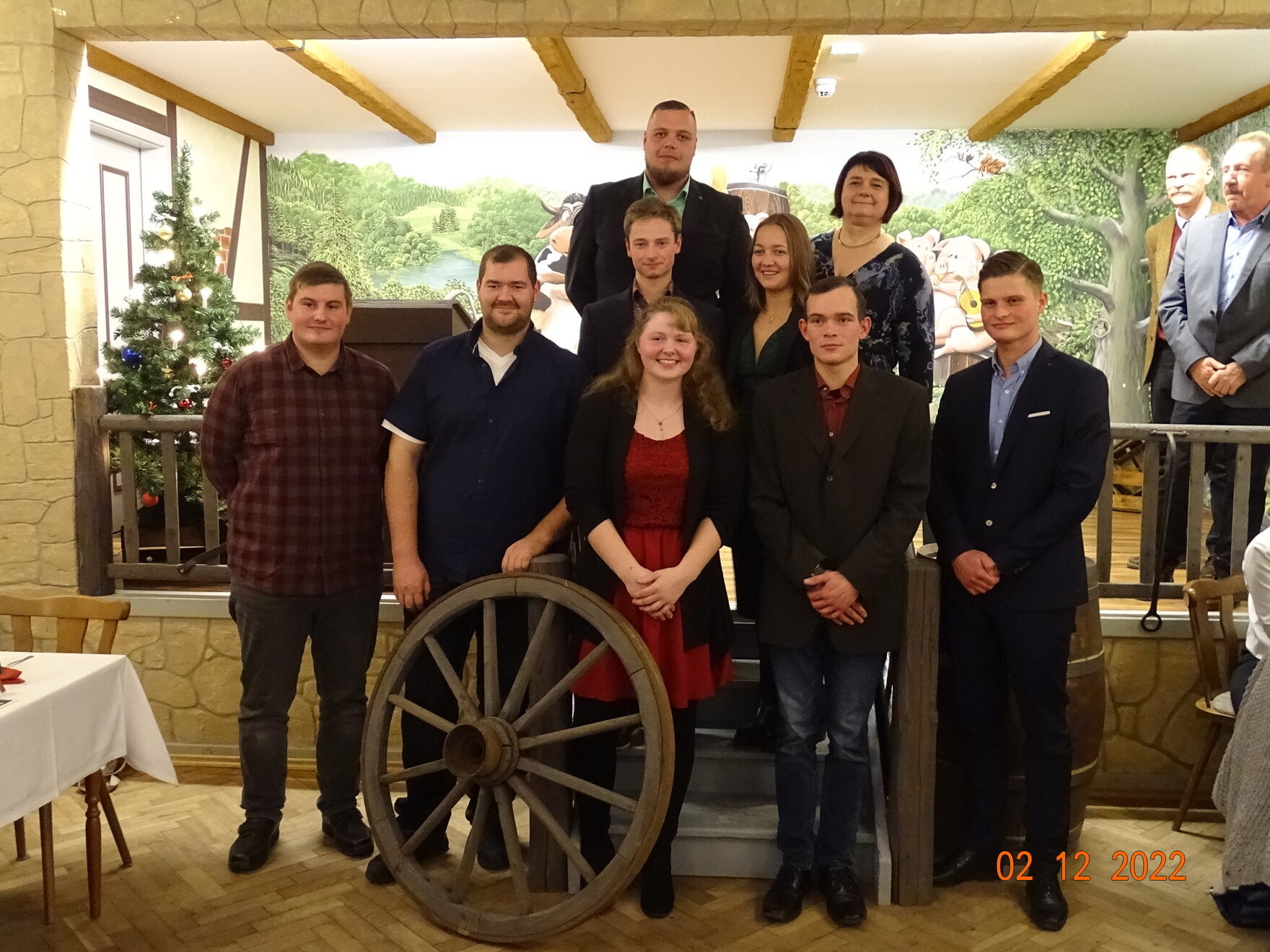 Gruppenbild der Abschlussklasse