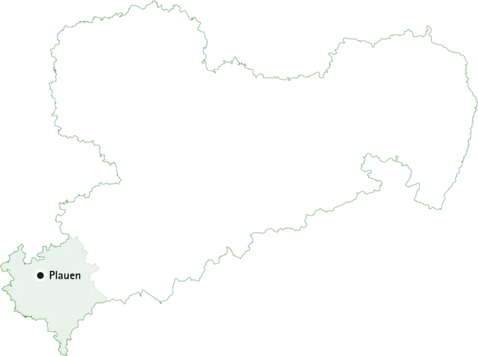 Zuständigkeitsbereich Vogtlandkreis
