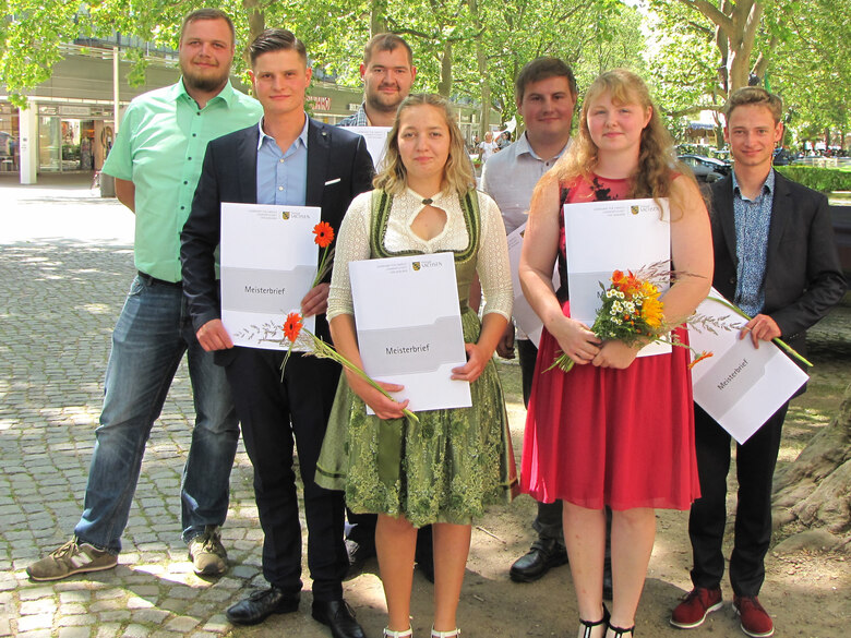 Gruppenbild der Abschlussklasse