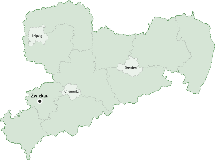 Standort der Fachschule für Landwirtschaft Zwickau