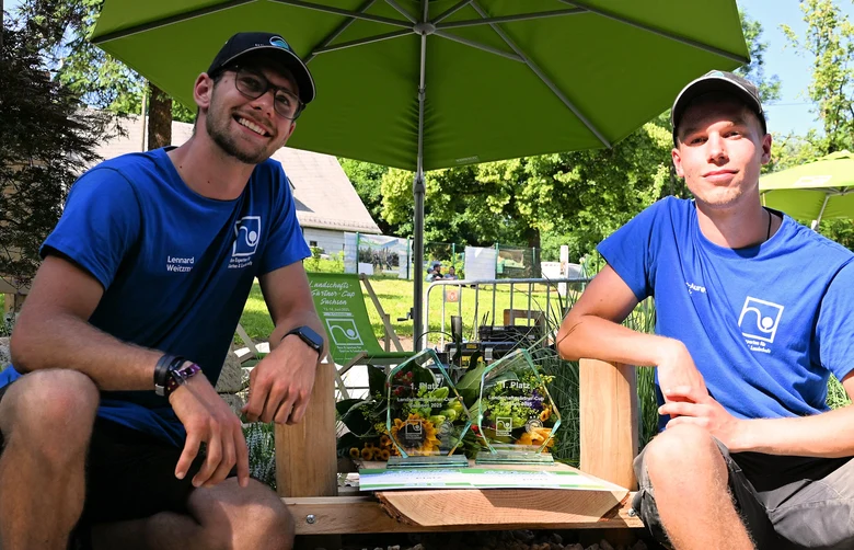 Lennard Weitzmann und Marc-Aurel Spalek