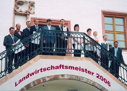 Abschlussklasse Landwirtschaftsmeister 2006