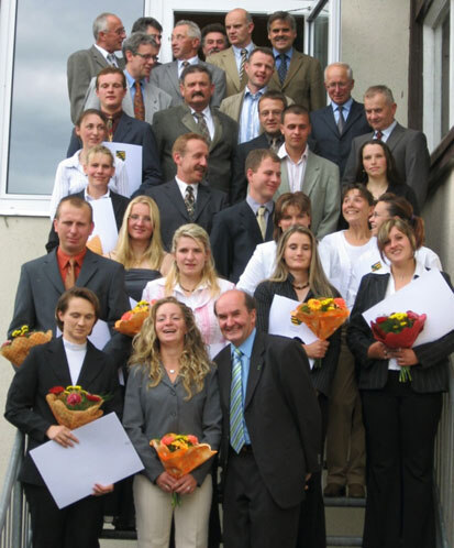 Gruppenbild der Abschlussklasse