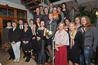 Gruppenbild der Abschlussklasse