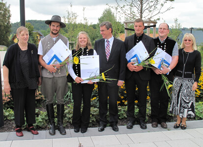 Gruppenbild der Abschlussklasse