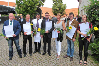 Gruppenbild der Abschlussklasse