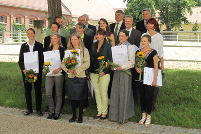 Gruppenbild der Abschlussklasse