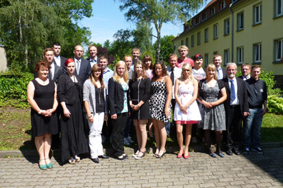 Gruppenbild der Abschlussklasse