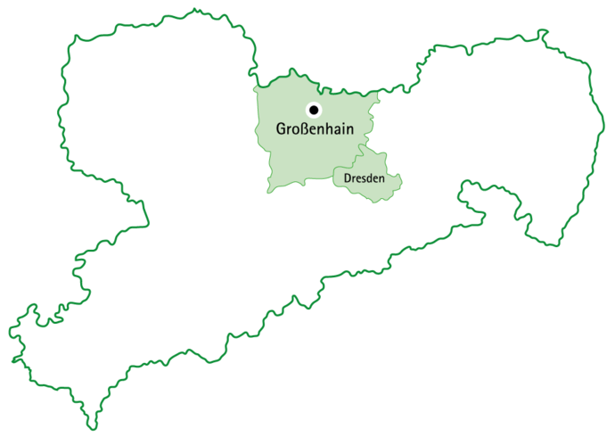 Landkreis Meißen und kreisfreie Stadt Dresden