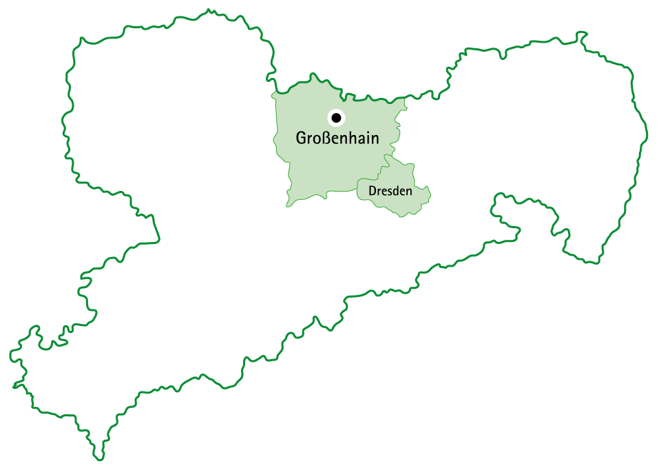 Landkreis Meißen und kreisfreie Stadt Dresden